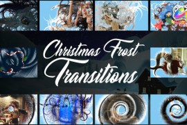 Christmas Frost Transitions for FCPX 42000363