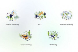 Services and Finance - Isometric Illustration 49225501