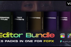 FCPX Editor Bundle 30918245