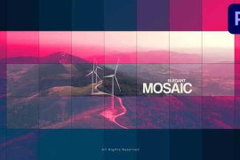 Free Download:Slideshow Elegant Mosaic | Premiere Pro MOGRT 58526505