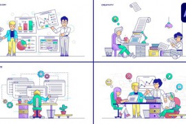Business And Analytics Explainers for After Effects 51093479