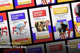 Social Media Reel - Giveaway Gift Box Awward Announcement 46902612