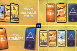 Summer/Beach Tropical Vertical Instagram Stories 45547821