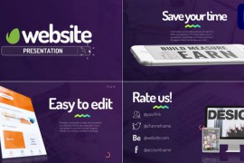 Website Promo Presentation for Premiere Pro 47150585