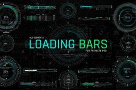 HUD Elements Loading Bars For Premiere Pro 40871573