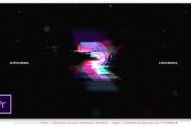 Glitch Signal Logo Reveal 51922182