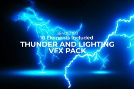 Thunder And Lightning Vfx Pack 49110489