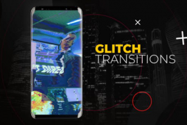 Glitch Vertical Transitions 49000798