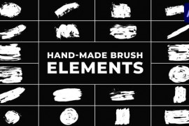 Hand Made Brush Elements | After Effects 51516552