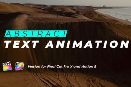 Abstract Text Animation | Final Cut Pro 46837389