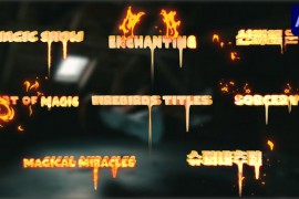 Firebirds Titles for After Effects 51058055