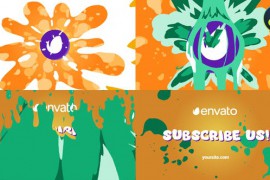 Hand Drawn Liquid Logo for DaVinci Resolve 52659346