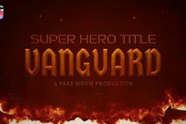 Superhero Title Design 47206859