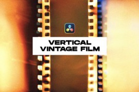 Vertical Vintage Film Transitions for DaVinci Resolve | TikTok, Shorts, Reels 49379182