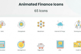 Animated Finance Icon Set 33860183