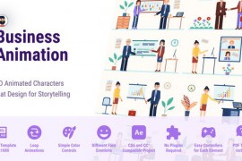 Business Team - Animated Flat Characters CS6 47386805