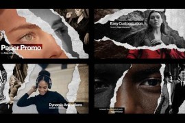 Torn Paper Promos Video Template 50143341