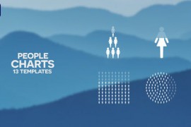 13 People Charts | Infographics Pack 40054417