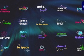 Space Titles for After Effects 45212059