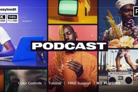Multi Frame Podcast Intro 49310007