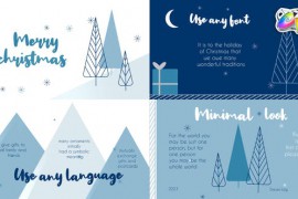 Christmas Typography Slides for FCPX 42344311