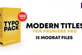 Typography Pack - Premiere Pro 29948373