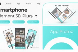 3D App Promo Professional Element 3D 46955006