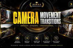 Free Download:Camera Movement Transitions Horizontal & Vertical 64408198