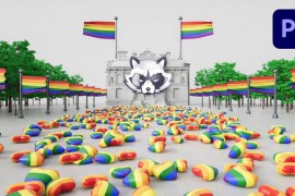 LGBTQ 3D Pride Logo Reveal - Premiere Pro 46215664