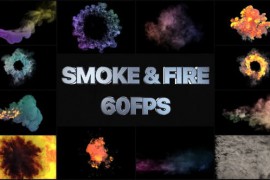 Smoke And Fire VFX Simulation Pack | Motion Graphics Pack 26633249