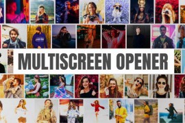 Multi Screen Opener I Mosaic Logo Intro 45274533