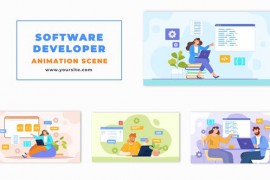 Software Development 2D Character Animation Scene 48569375