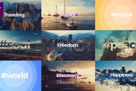 Stomp Typography Opener / Montage Reel / Travel Commercial / Dynamic Slideshow / Event Promo 4299748
