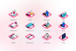 Medical - Isometric Icons 44942132