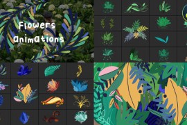 Flowers Animations for DaVinci Resolve 45882830
