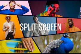 Stylish Split Screen Intro Opener } Multiscreen Slideshow | Photo Gallery 50181386
