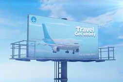 Free Download:Travel Agency Billboard Mockup Pack 60544683
