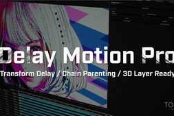 Free Download:Aescripts – Delay Motion Pro v1.1.2