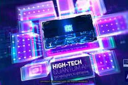 Free Download:High-Tech Quantum AI Technology Slideshow 63078353