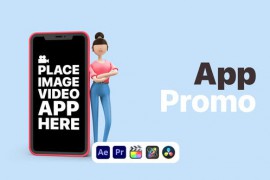 Explainer Girl App Promo 50622834