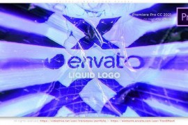 Trippy Liquid Logo Reveal 46890721
