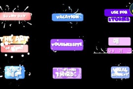 Liquid Motion Lower Thirds for DaVinci Resolve 52240449