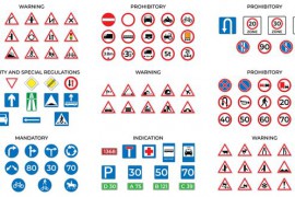 Animated Road Signs 52685972
