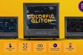 Colorful Glitch Presets for Premiere Pro 51733340
