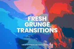 Free Download:Grunge Transitions For After Effects 57393581