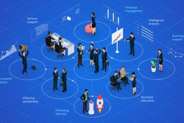 Business & Management Infographic And Concepts 24334341