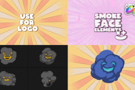 Explosion Smoke Face Elements | FCPX 50406327