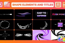 Dynamic Shapes And Titles | FCPX 25848408