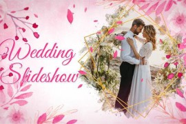 wedding Pink Watercolor Slideshow 51645876