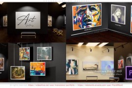 Modern Art 3d Gallery 45178412